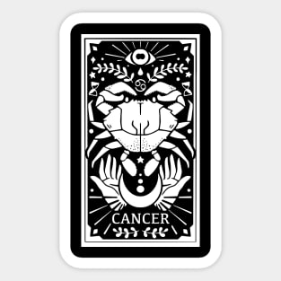 Cancer - Tarot Style Sticker